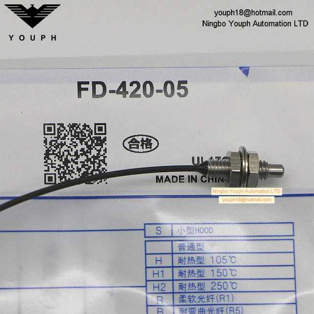 Autonics Fd Diffuse Reflective Type Fiber Optic Cable Photo