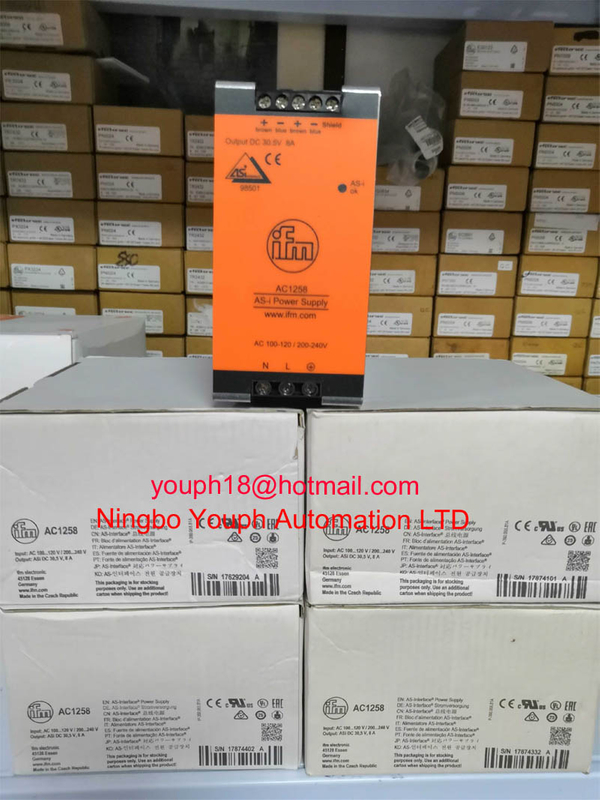 IFM Electronic AC1258 PSU1AC ASi8A ASi Sensor Power Supply Buy