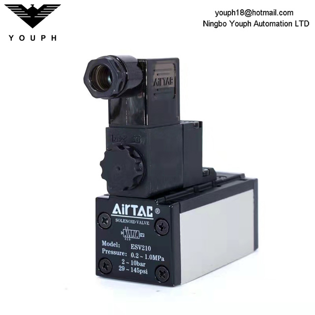 Airtac ESV210 ESV220 ESV230C ESV230E ESV230P ISO Standard Solenoid